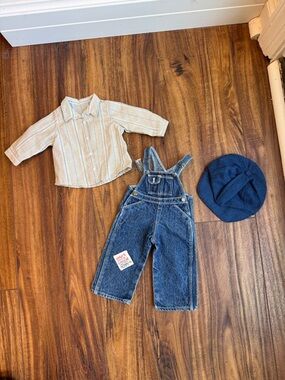 Rare American Girl Kit Hobo work outfit.